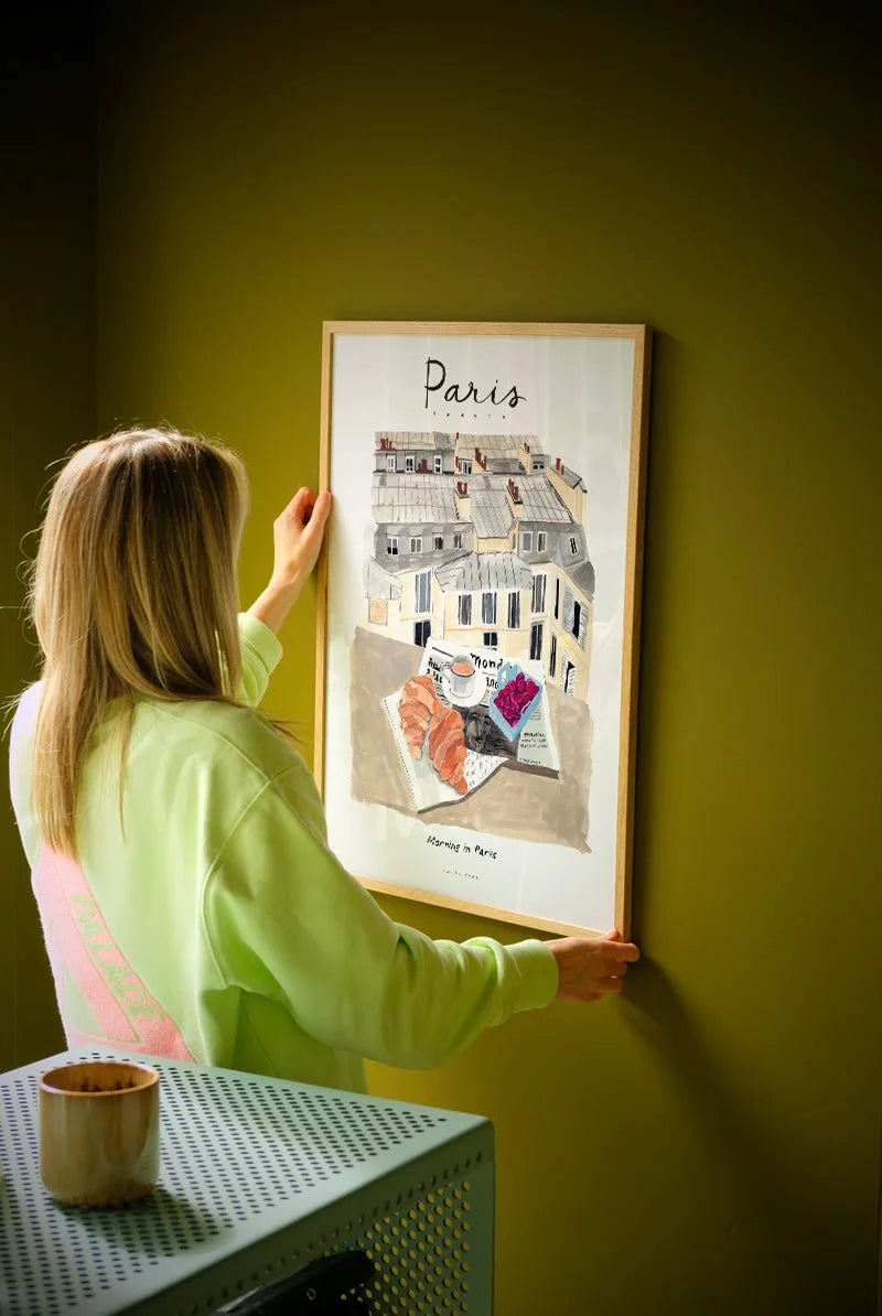 Poster Morning in Paris