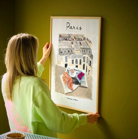Poster Morning in Paris