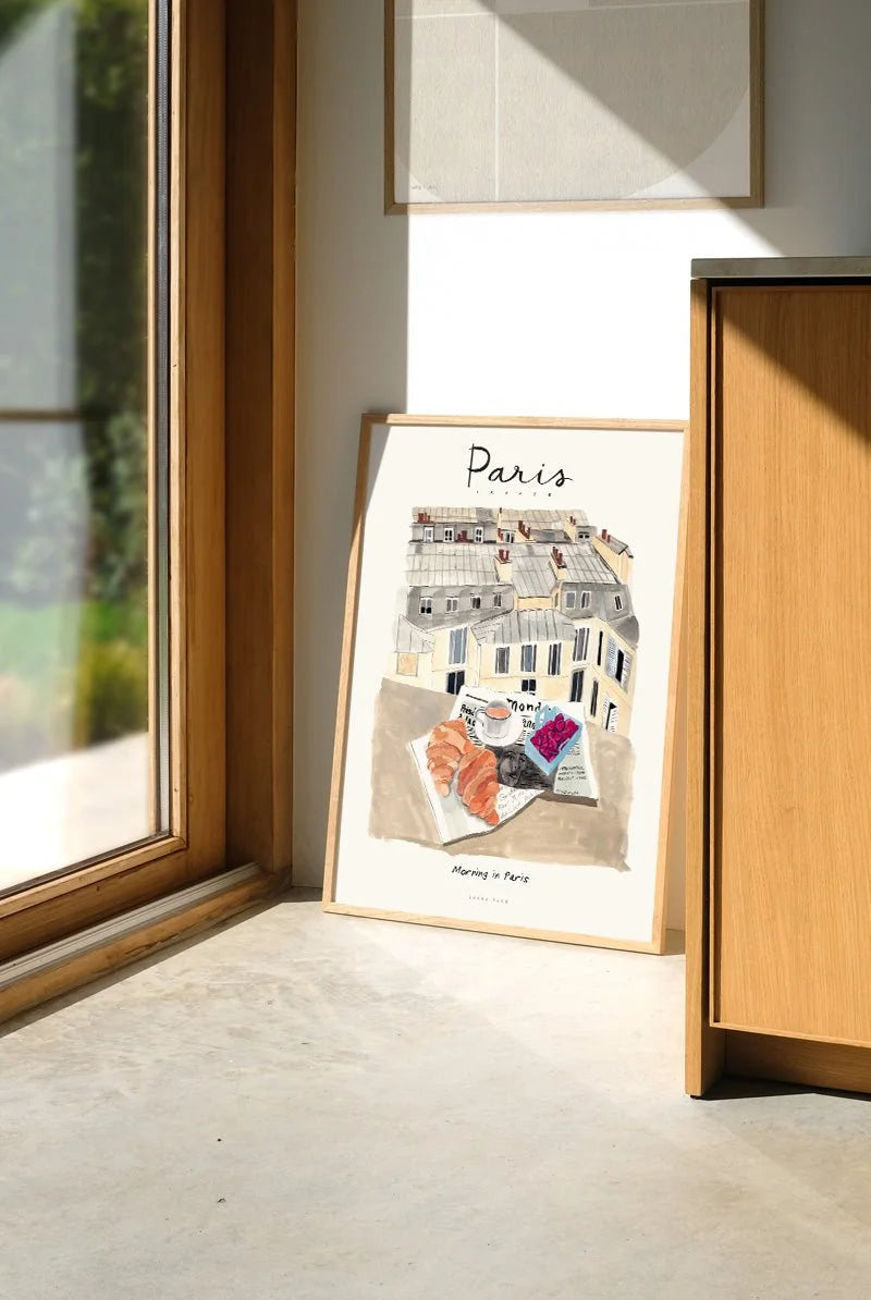 Poster Morning in Paris