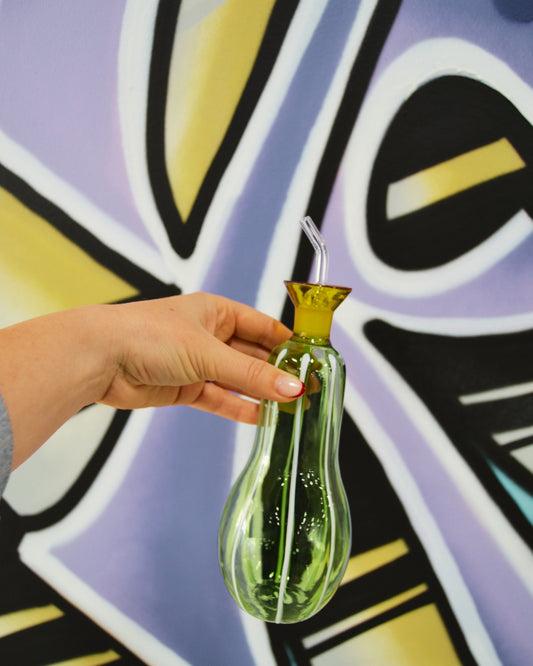 Oil Bottle Green Zucchini