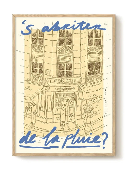 Poster Le Parapluie