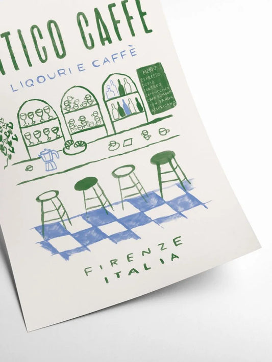 Poster Antico Caffè