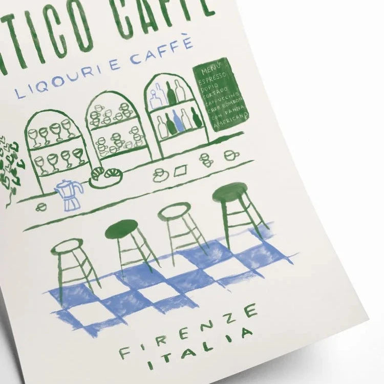 Poster Antico Caffè