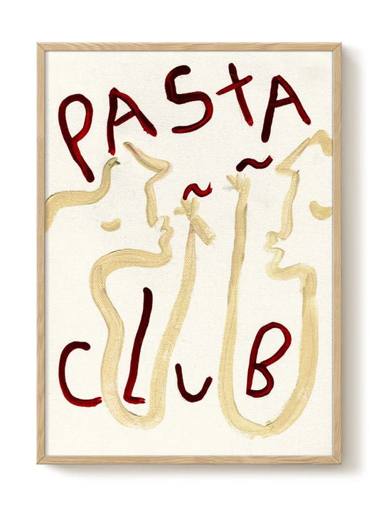 Poster Pasta Club Ruby Hughes
