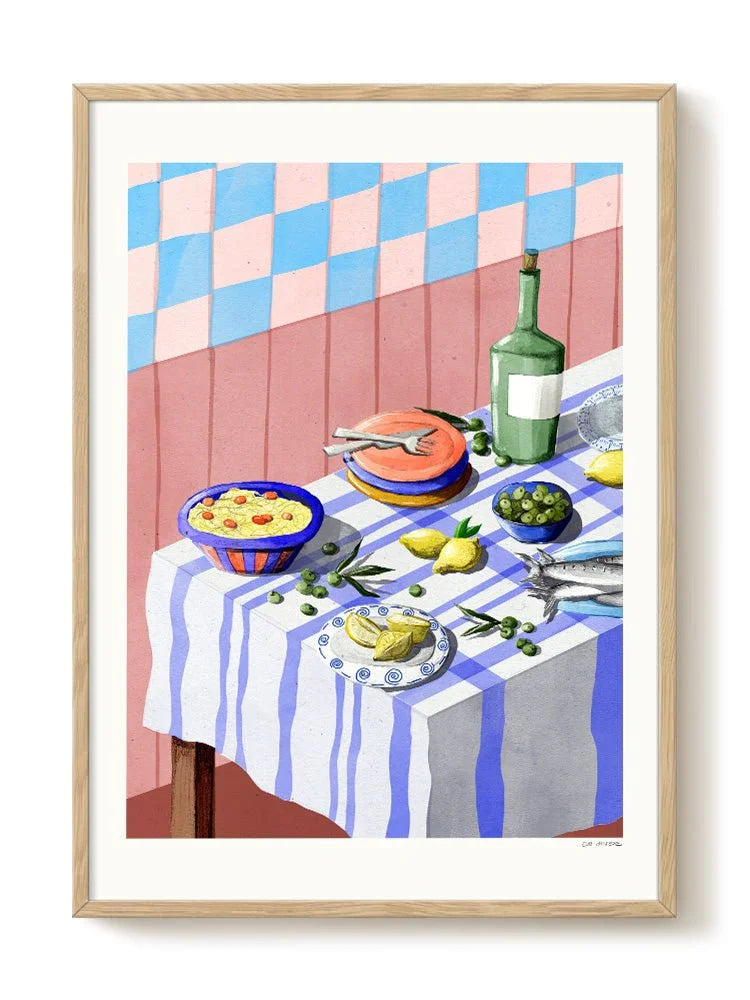 Poster Pink Tapas
