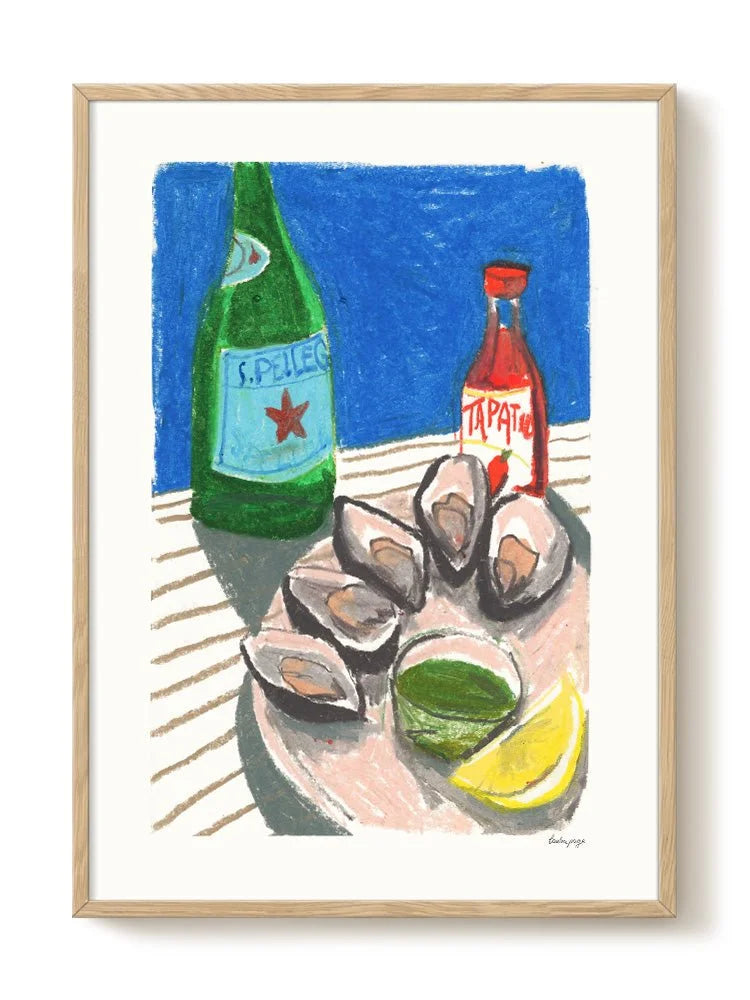 Poster Oyster Lunch