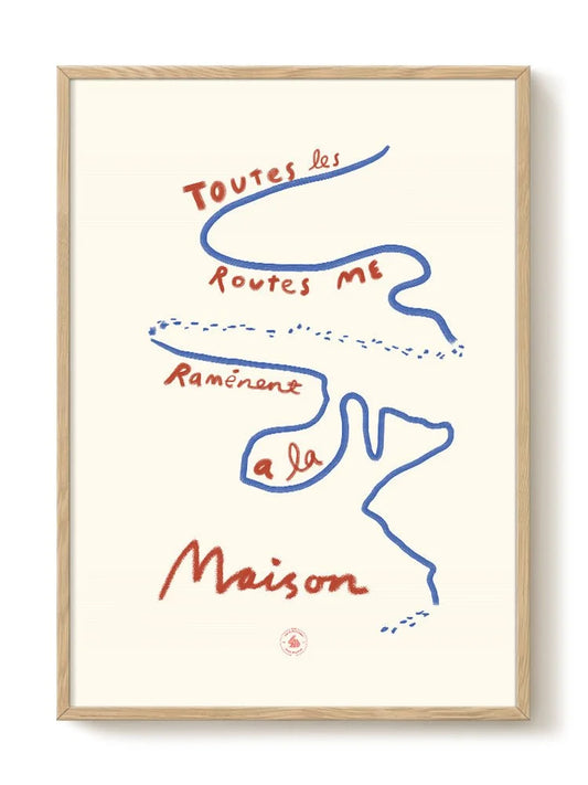 Poster Toutes Les Routes