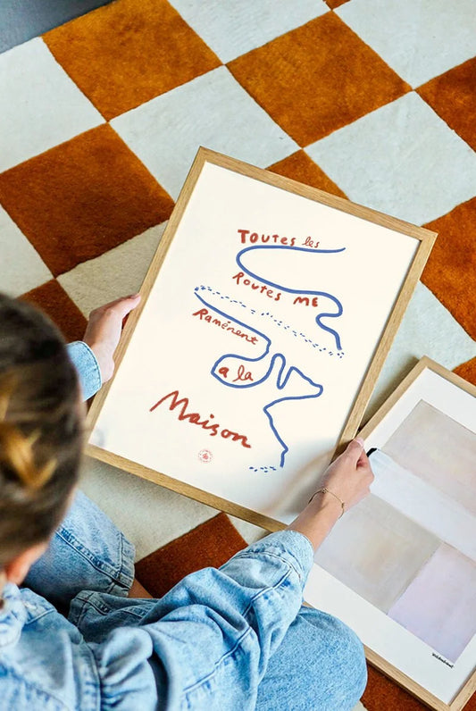 Poster Toutes Les Routes