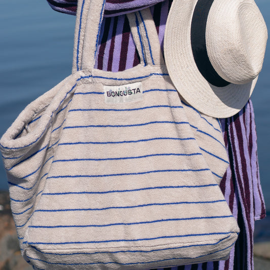 Bongusta Weekend Bag Moonbeam & Ultramarine