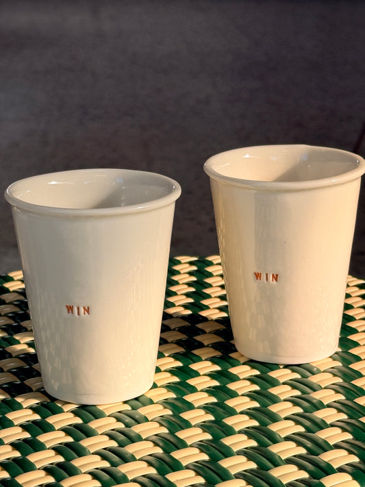Win Win Coffee Cups 2-p