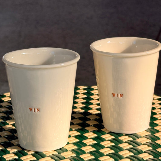 Win Win Coffee Cups 2-p