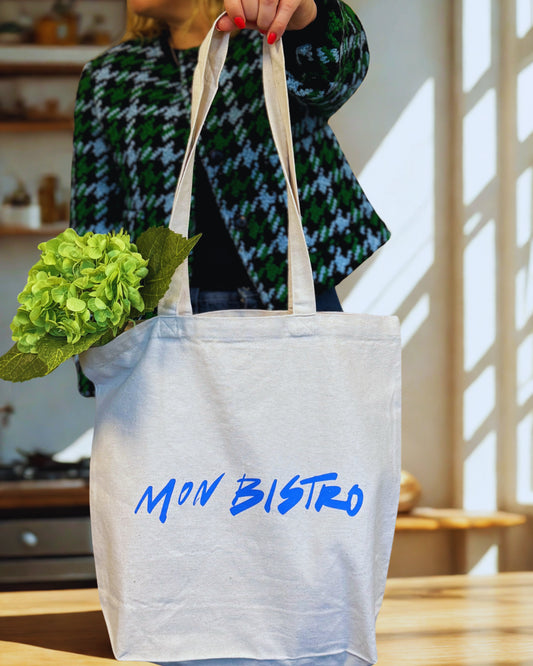 Mon Bistro Tote Bag