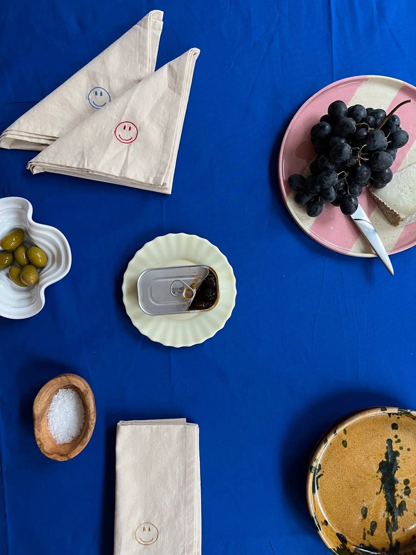 Midnight Napkin Set Happy