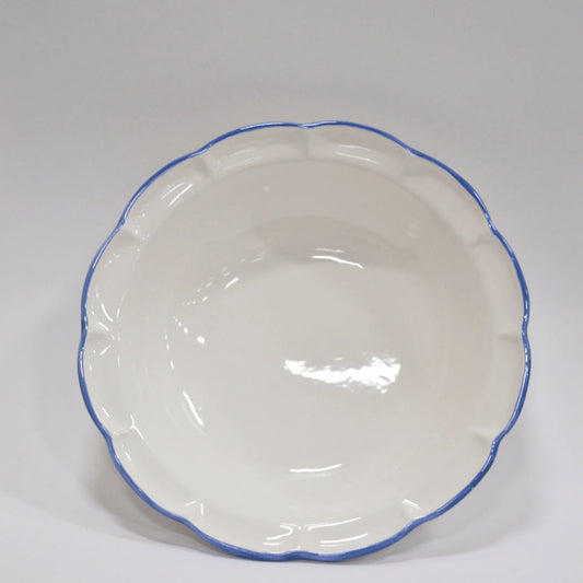 Salad Bowl Light Blue Line