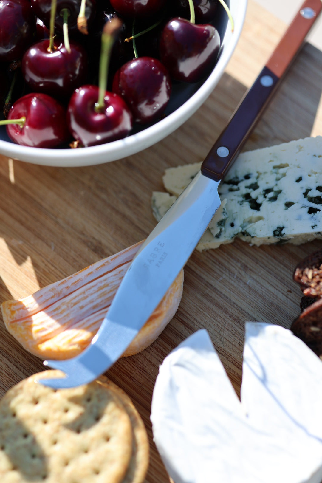 Sabre Paris Cheese Knife Chocolate