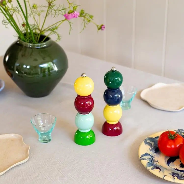 Bobbin Salt & Pepper Mill Yellow Multi