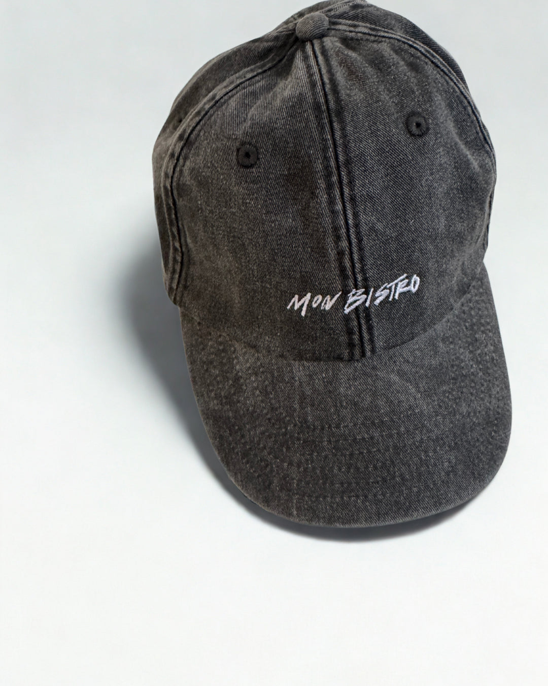 Mon Bistro Cap Off-Black