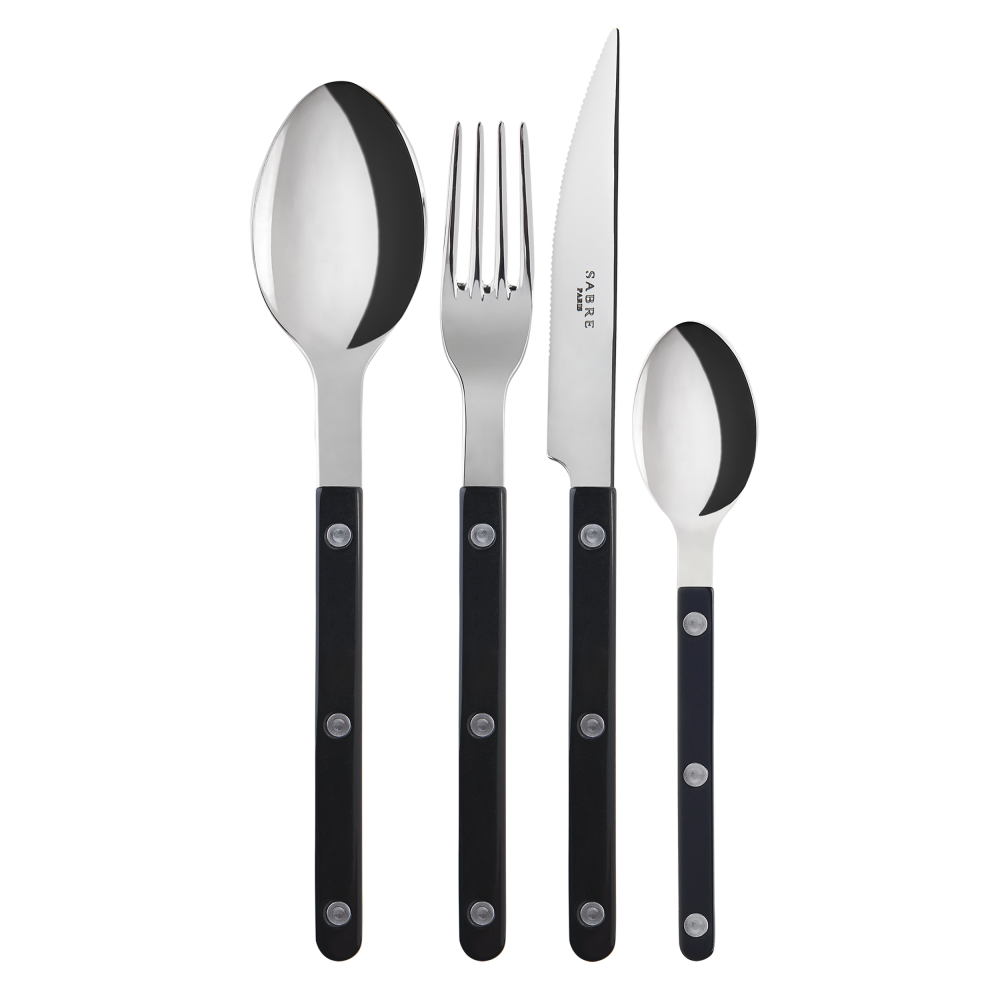 Sabre Cutlery Set Black