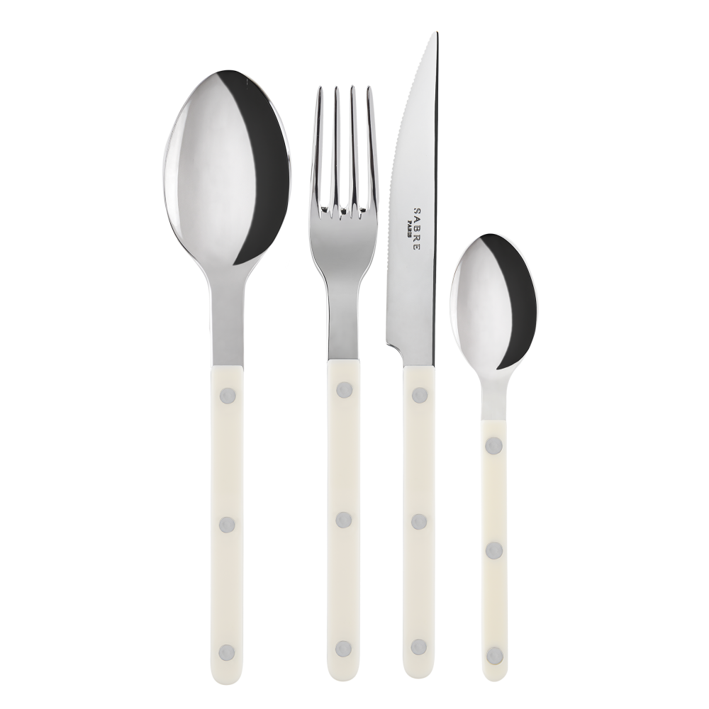 Sabre Cutlery Set Ivory