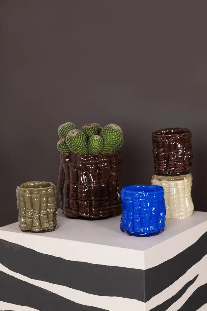 Candle Holder Laranne Brown