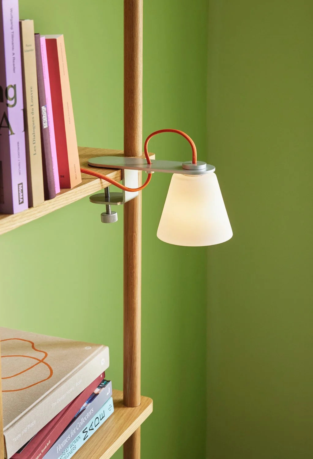 Lure Wall Light Silver and Orange