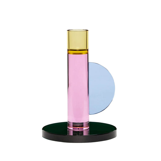 Astro Candle Holder Pink
