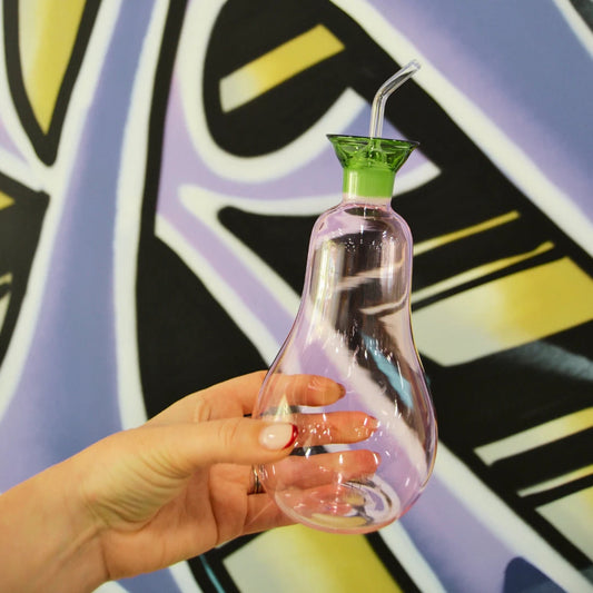 Oil Bottle Pink Eggplant