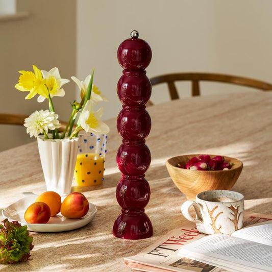 Big Bobbin Salt & Pepper Mill Cherry