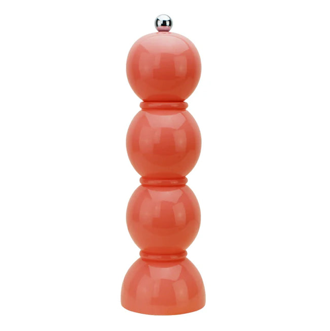 Bobbin Salt & Pepper Mill Coral Pink