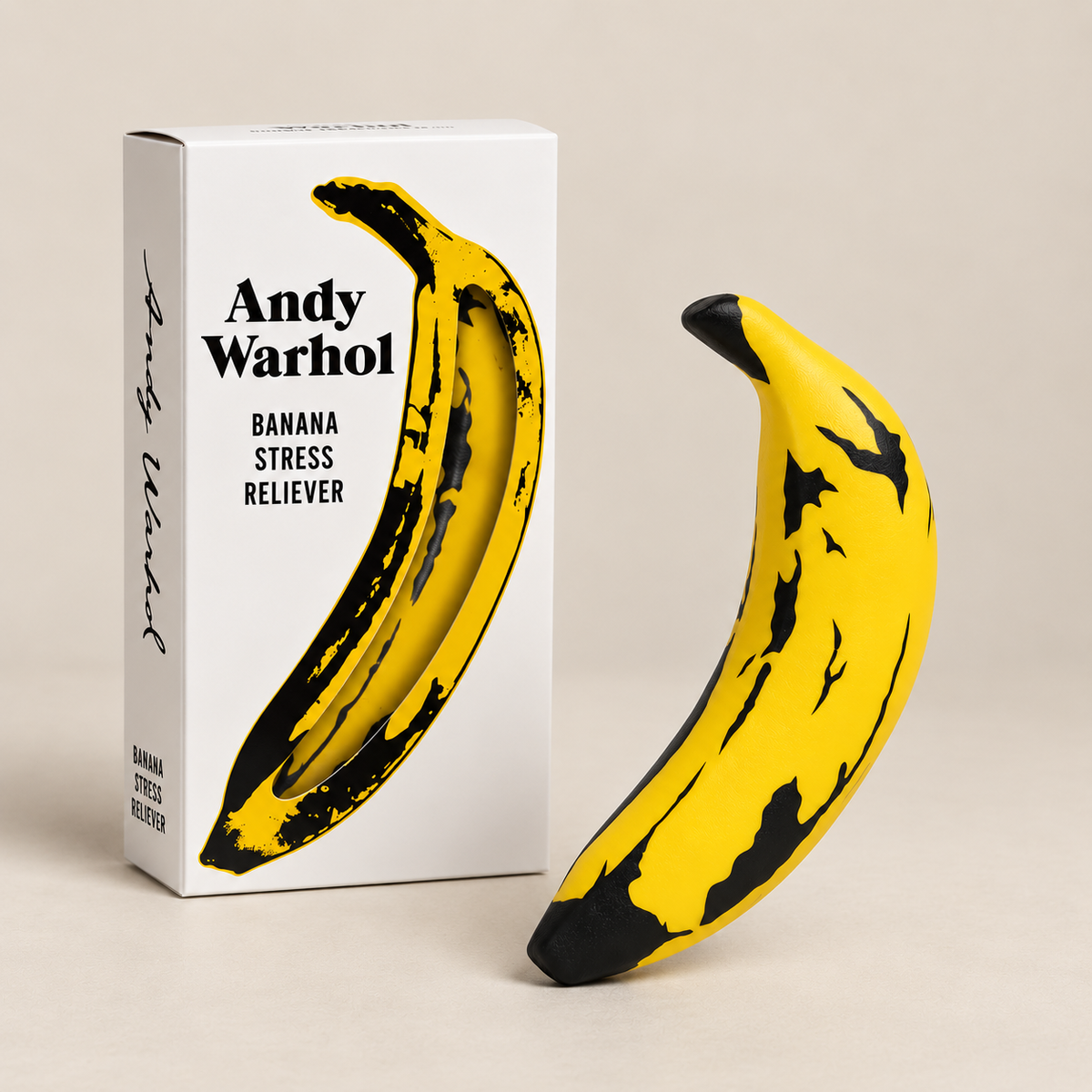 Andy Warhol Banana Stress Reliever