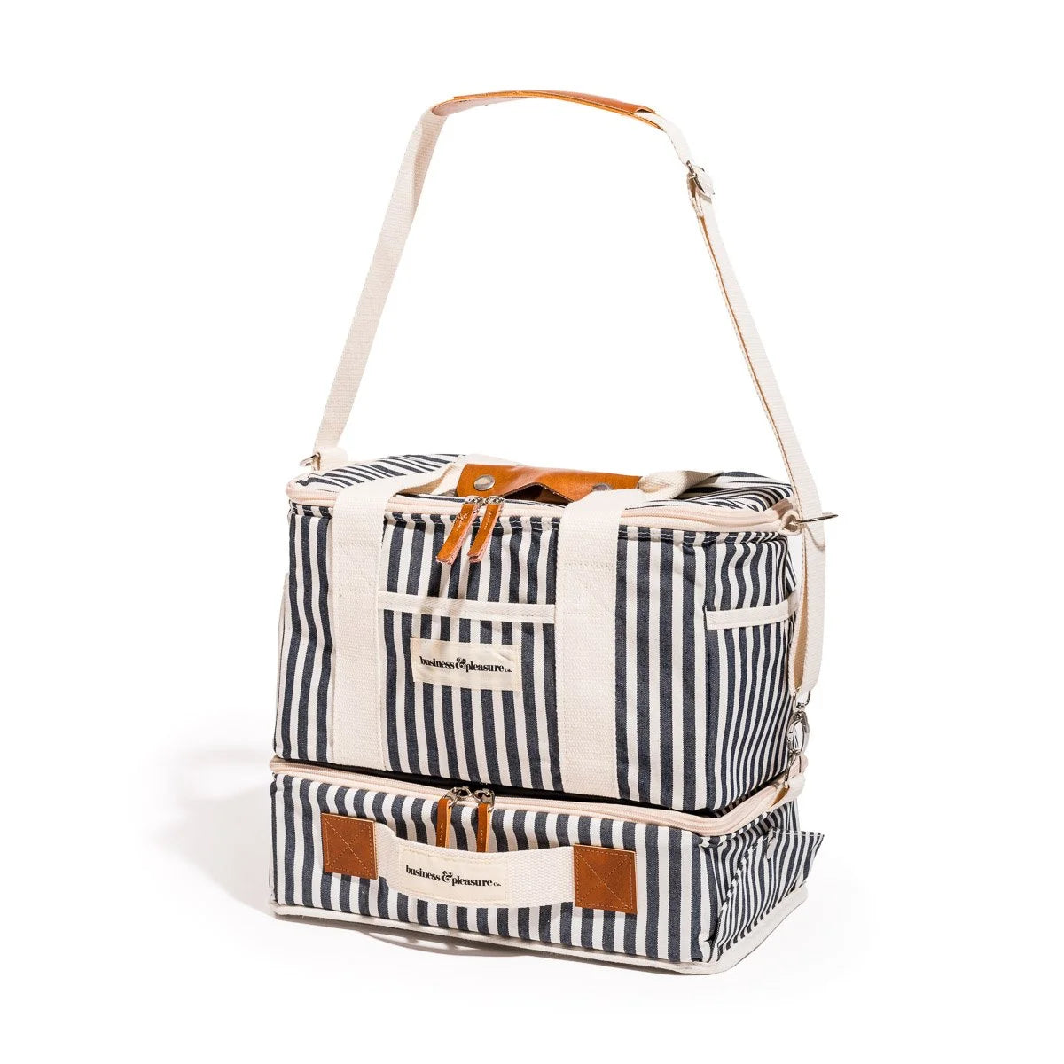 Picnic Set Navy Blue Stripe