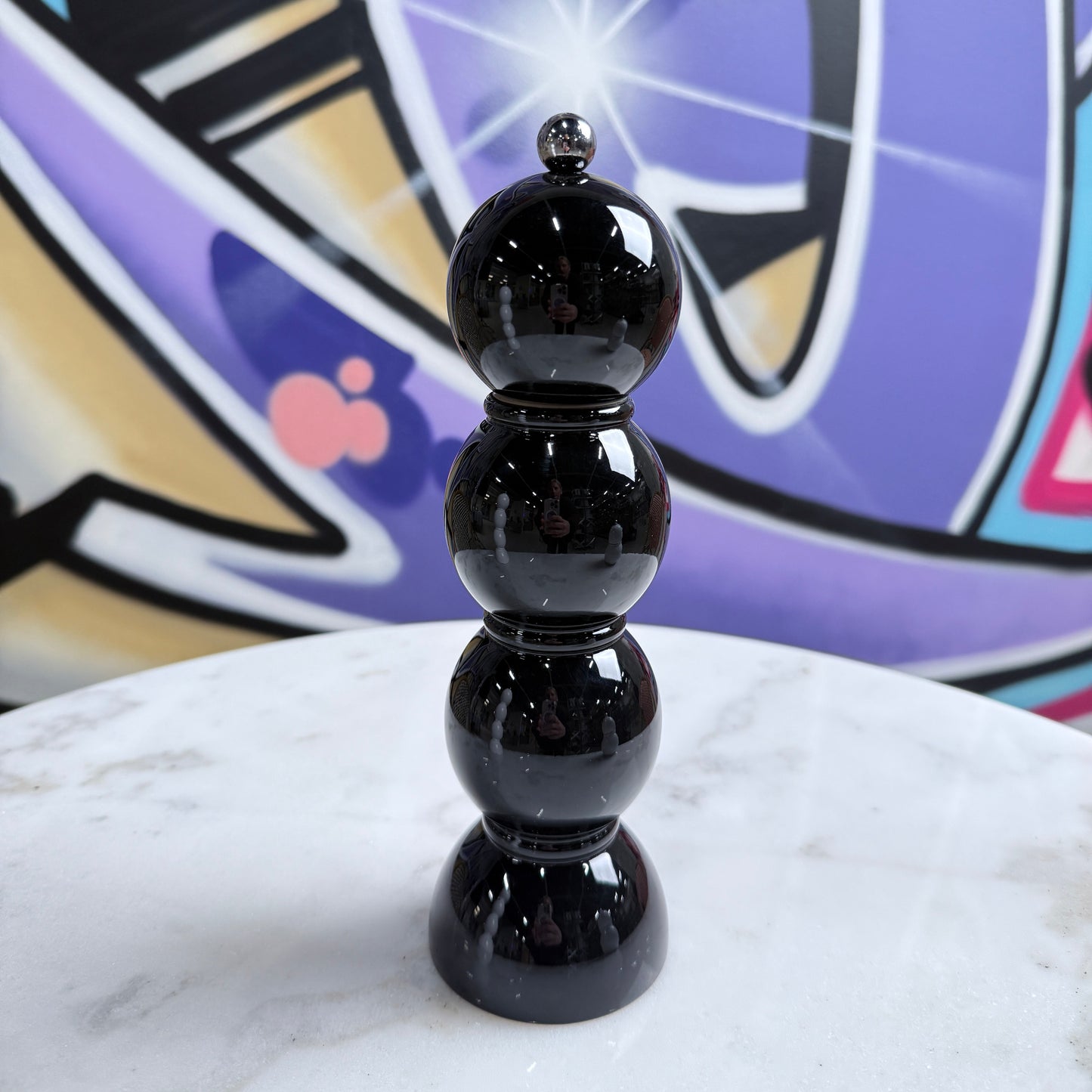 Bobbin Salt & Pepper Mill Black