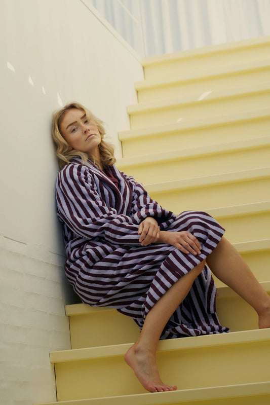Bongusta Bathrobe Wine Lavender