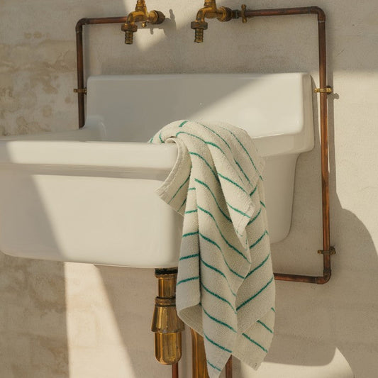 Bongusta Towels Pure White & Grass
