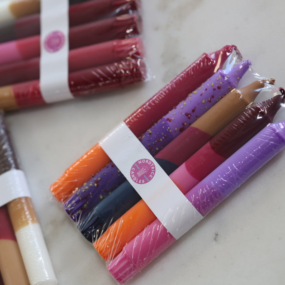 Candles Pastel Party Sunset Mix 5-p