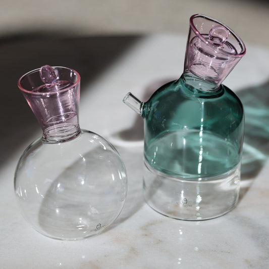 Petite Bouteille d'Huile Rose