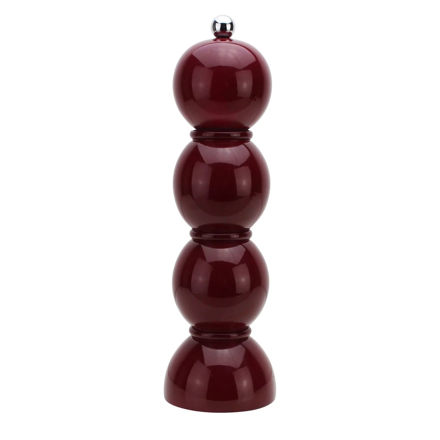 Bobbin Salt & Pepper Mill Burgundy