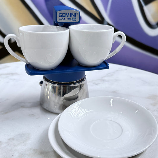 Gemini Espresso Maker Blue