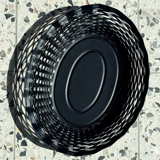 Bread Basket Large Matte Black
