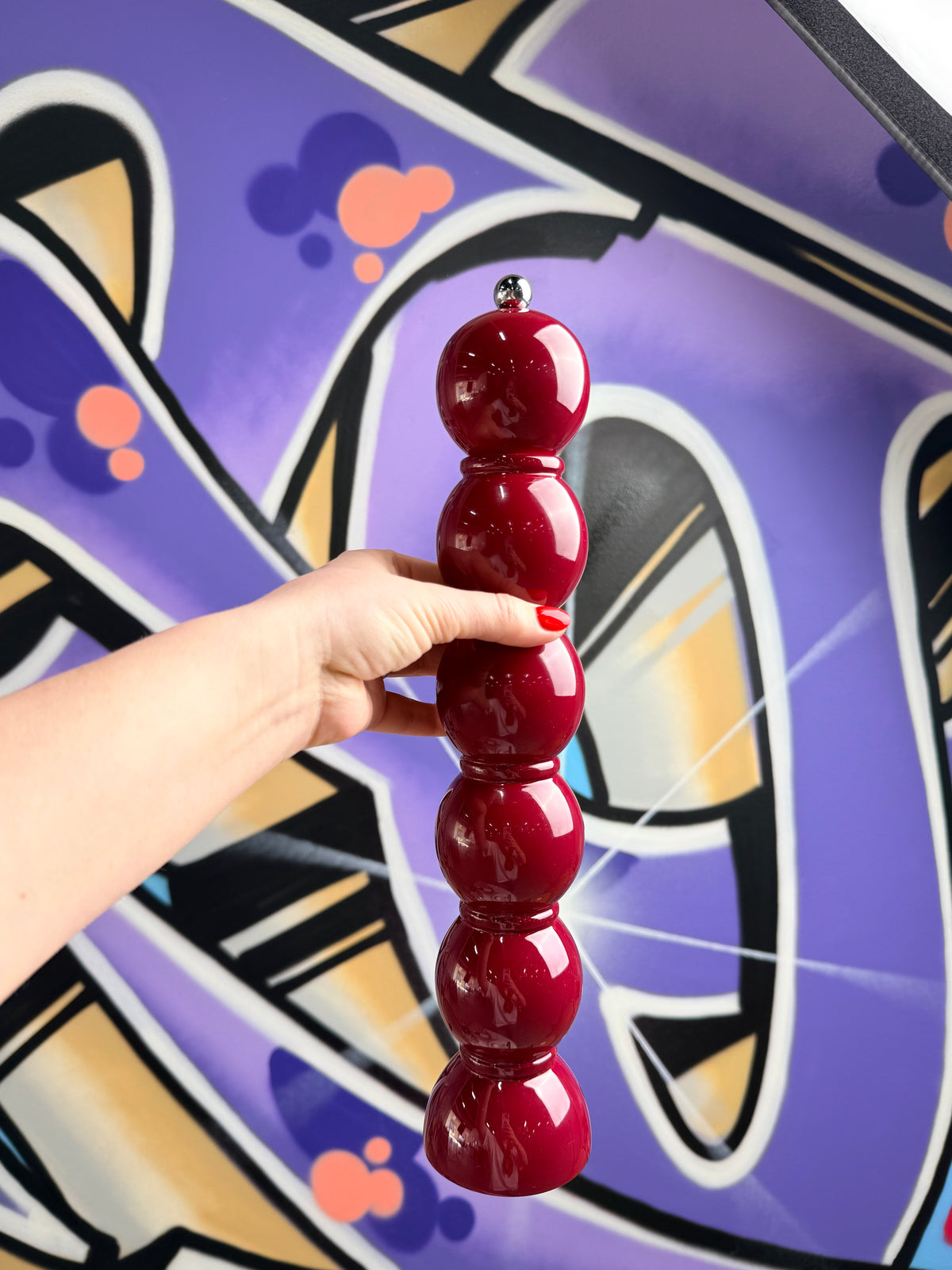 Big Bobbin Salt & Pepper Mill Cherry