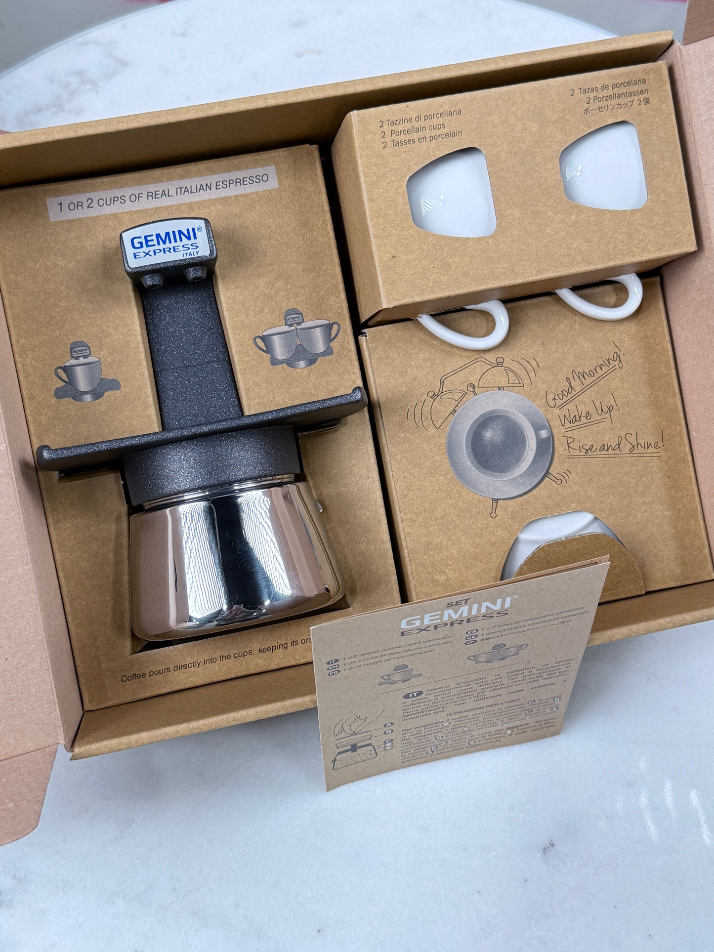 Gemini Espresso Maker Black