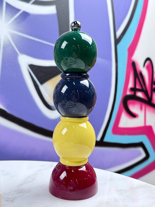 Bobbin Salt & Pepper Mill Multi Racing Green