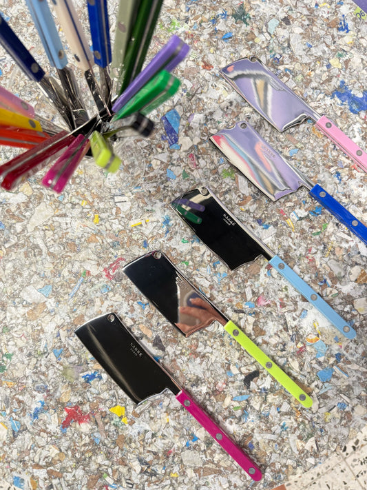 Sabre Cheese Cleaver Pastel Blue