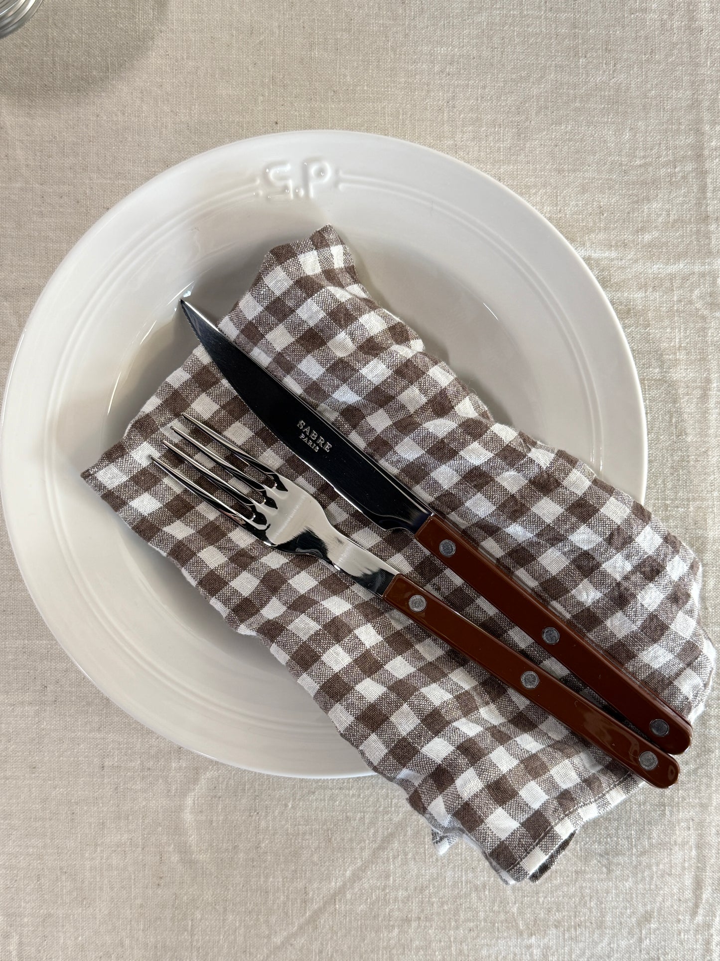 Sabre Cutlery Set Chocolate