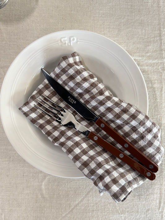 Sabre Cutlery Set Chocolate