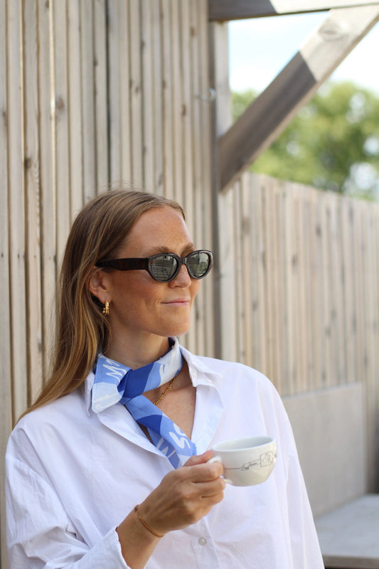 Mon Bistro Face Scarf