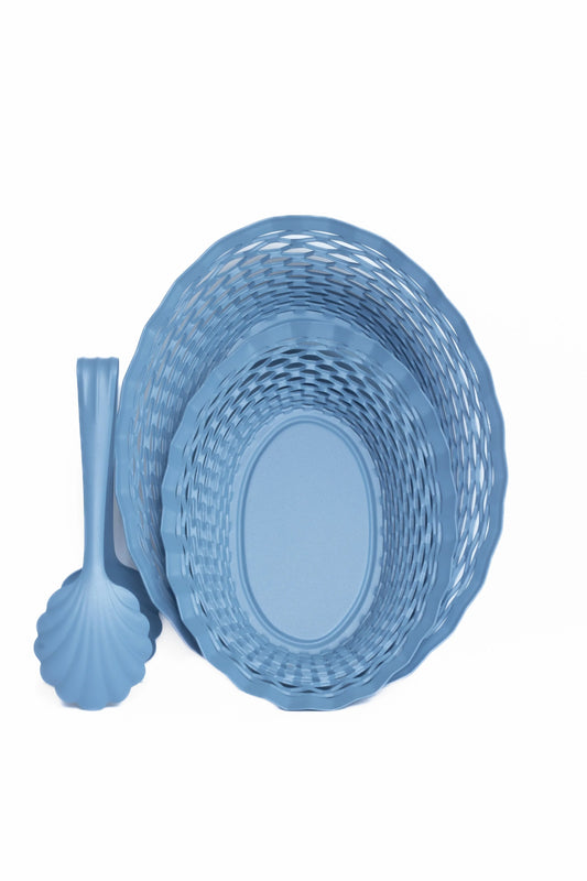 Bread Basket Large Pastel Blue