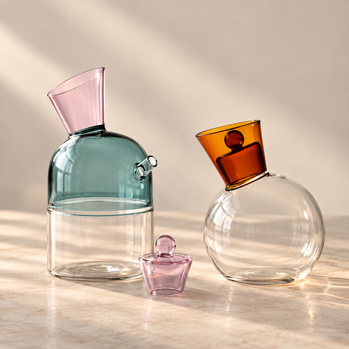 Little Oil Bottle Amber