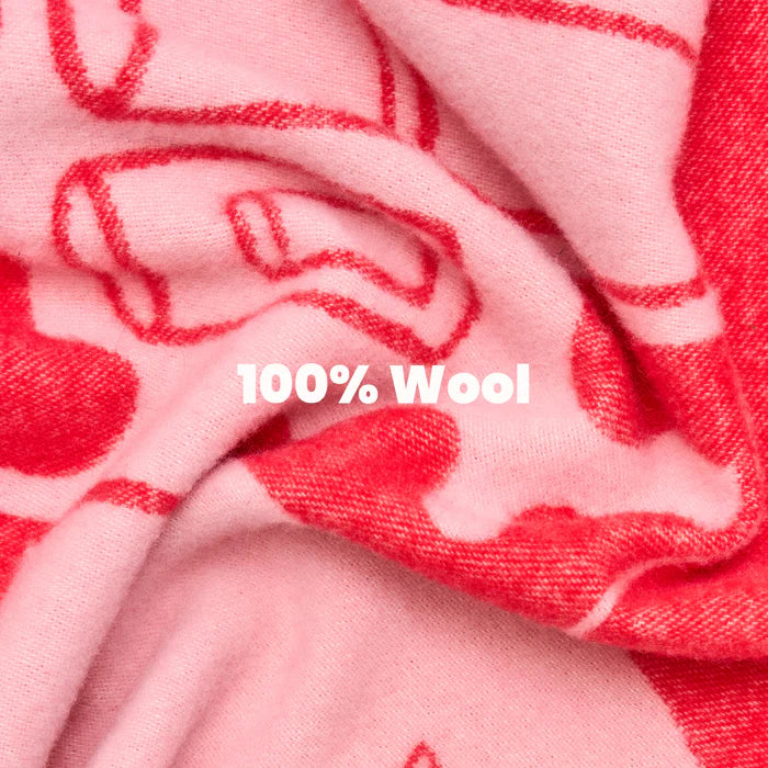 Klekks Nr. 33 Wolldecke, limitierte Auflage