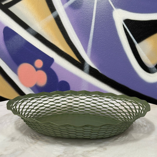 Bread Basket Large Olive Green